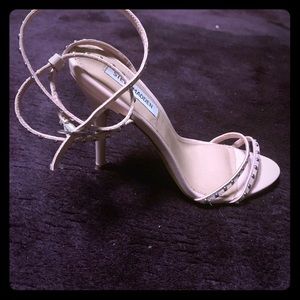 Steve Madden Pink studded strappy heels